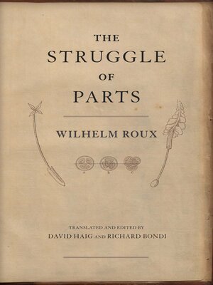 cover image of The Struggle of Parts